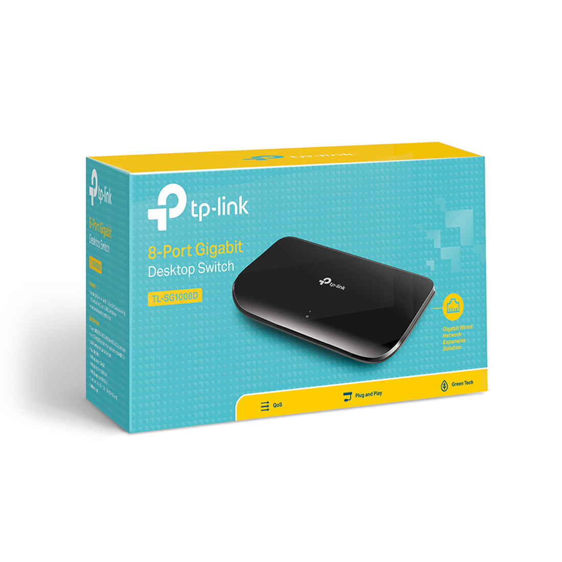 Коммутатор TP-Link TL-SG1008D — детальное фото