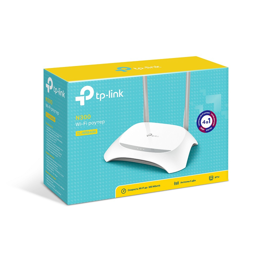 Маршрутизатор TP-Link TL-WR840N — детальное фото