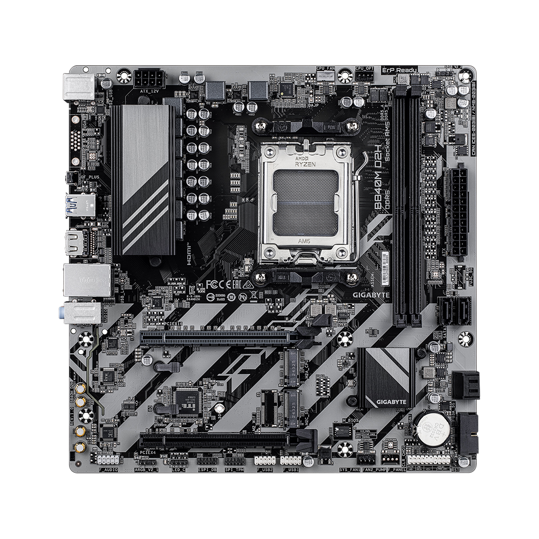 Материнская плата Gigabyte B840M D2H — фото, характеристики