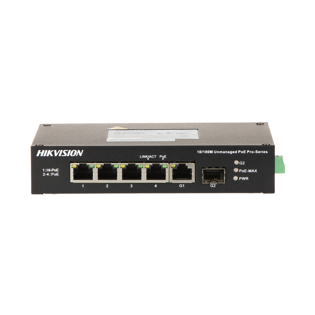 Коммутатор Hikvision DS-3T0306HP/No Power unit — детальное фото