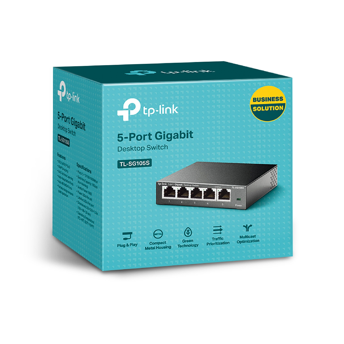 Коммутатор TP-Link TL-SG105S — детальное фото