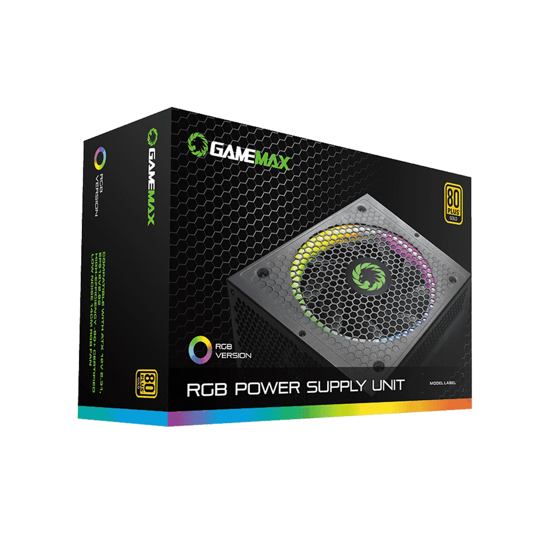 Блок питания Gamemax RGB750 PRO Gold — фото, характеристики