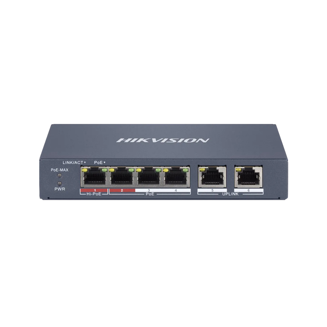 Коммутатор Hikvision DS-3E1106HP-EI — детальное фото