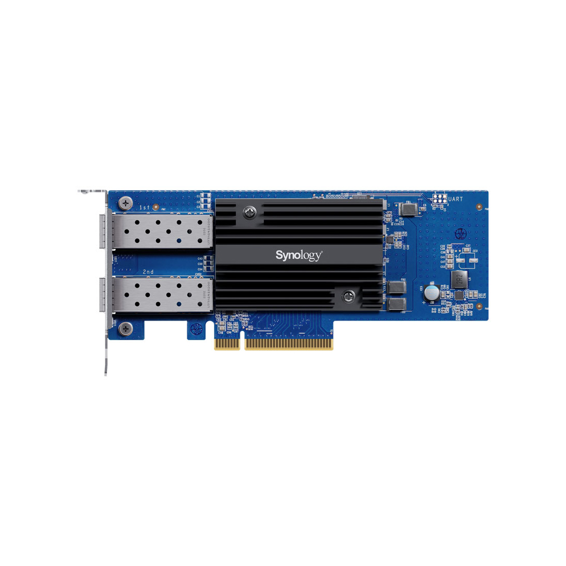 Сетевой адаптер Synology E10G30-F2 10bE SFP+ 2-port PCI-e — детальное фото