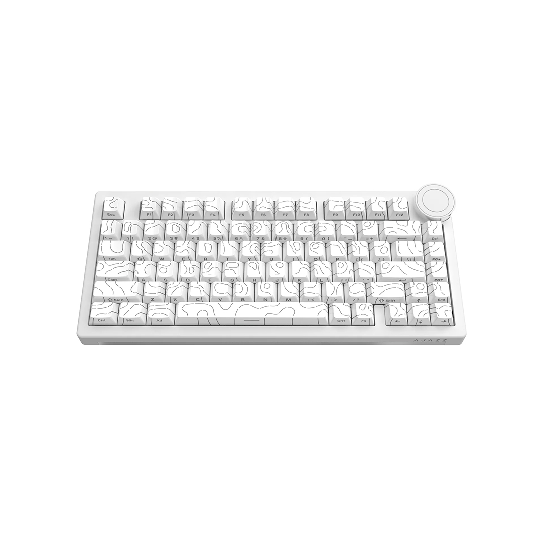Клавиатура Ajazz AK820 AS Shaft Contour White — фото, характеристики