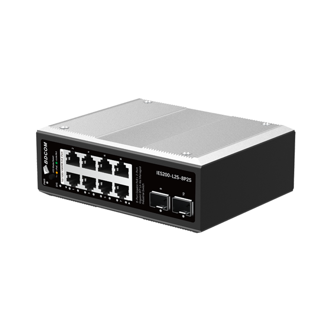 Коммутатор BDCOM IES200-L25-8P2S — детальное фото